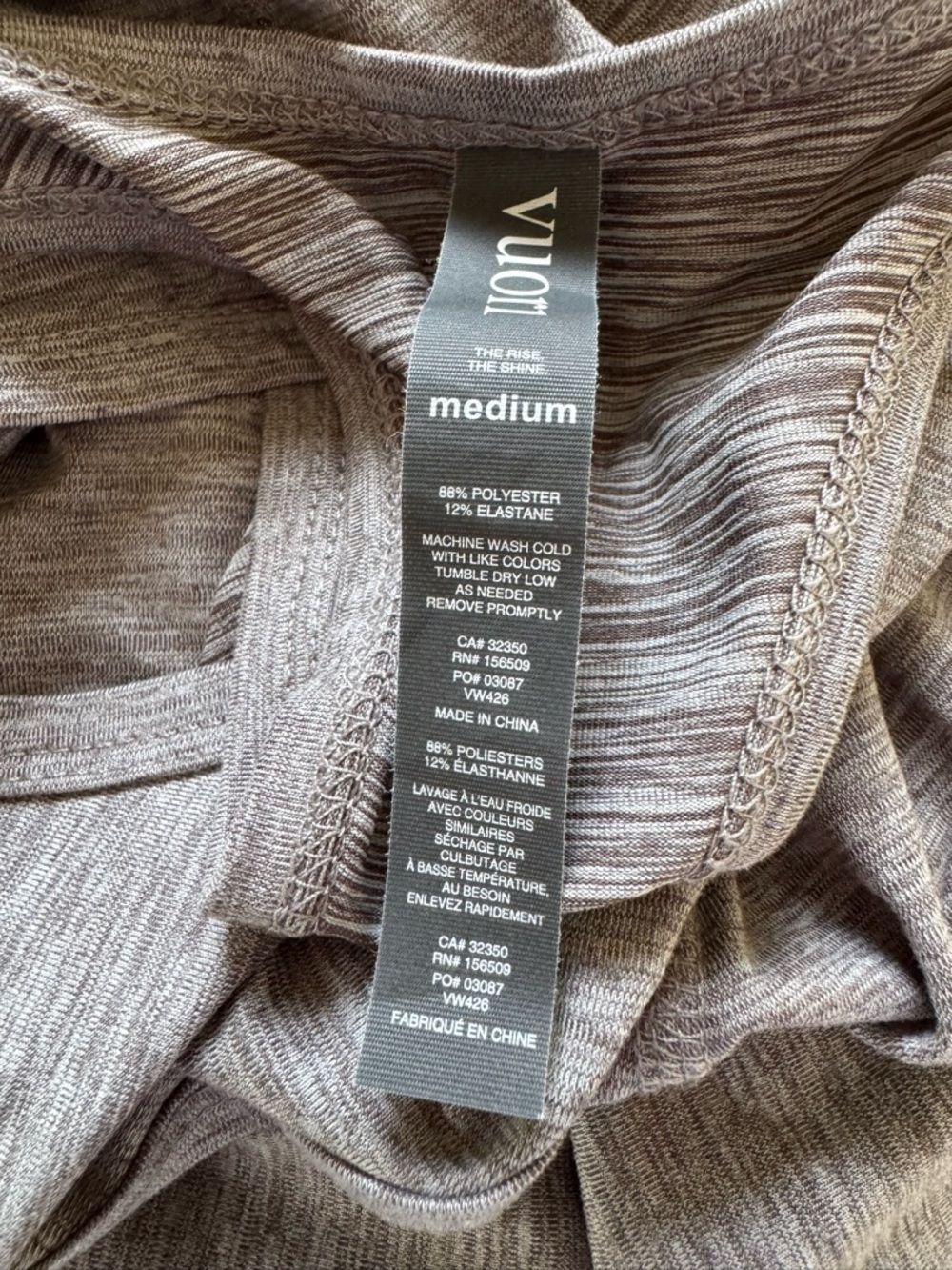 Vuori Lux Jumpsuit Gray Medium Racerback - Picture 6 of 6